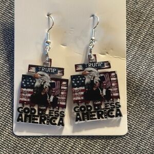 God Bless America Earrings